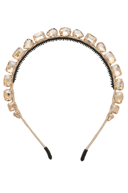 Beauty Queen Headband - Light Gold