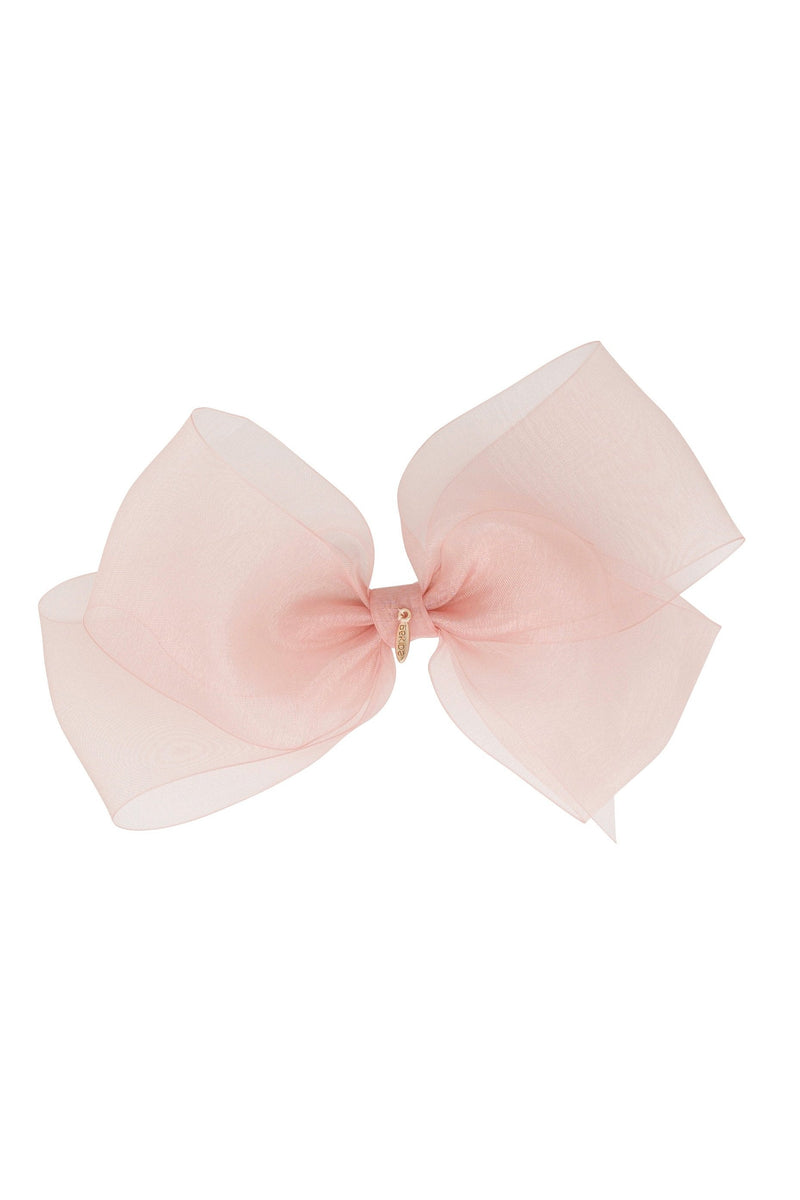 Dahlia Organza Clip - Sweet Nectar (Handmade in the USA!)