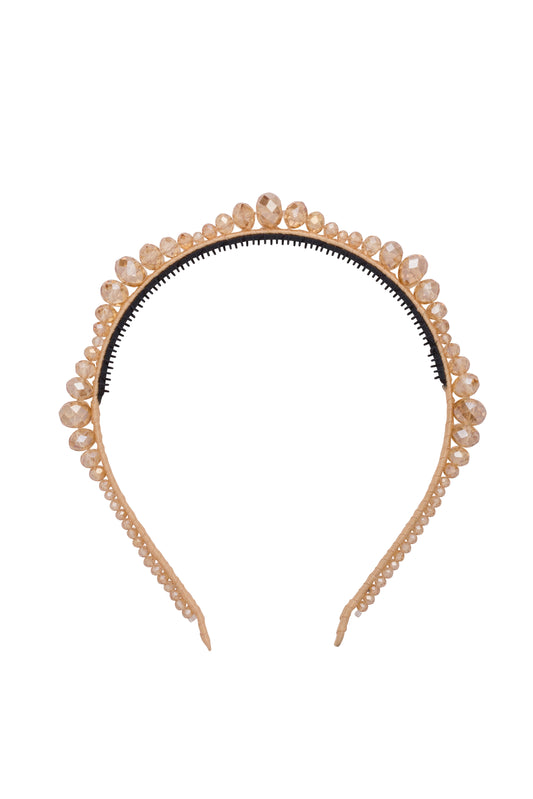 Glass Waves Headband - Gold