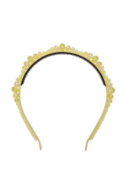 Glass Waves Headband - Yellow