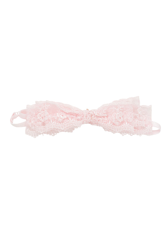 Heather Lace Wrap - Light Pink