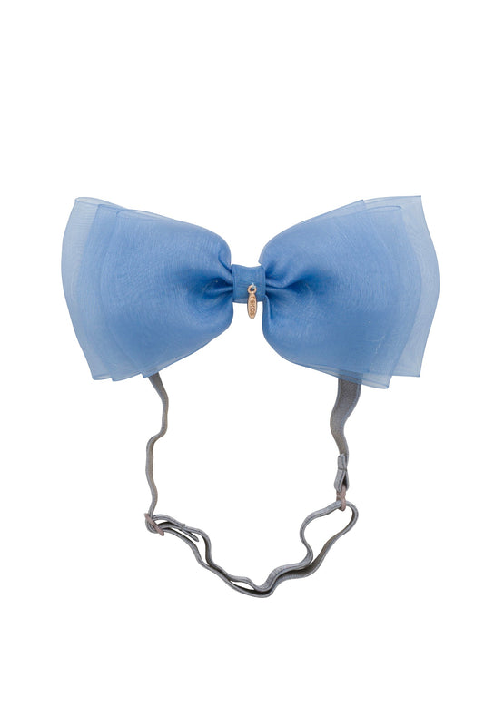 Heather Organza Wrap - Capri Blue (Handmade in the USA!)