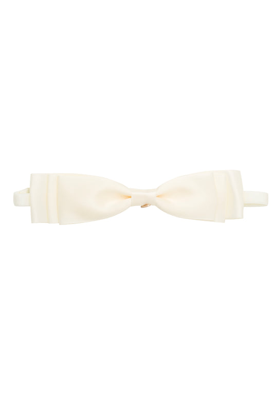 Heather Satin Wrap - Ivory