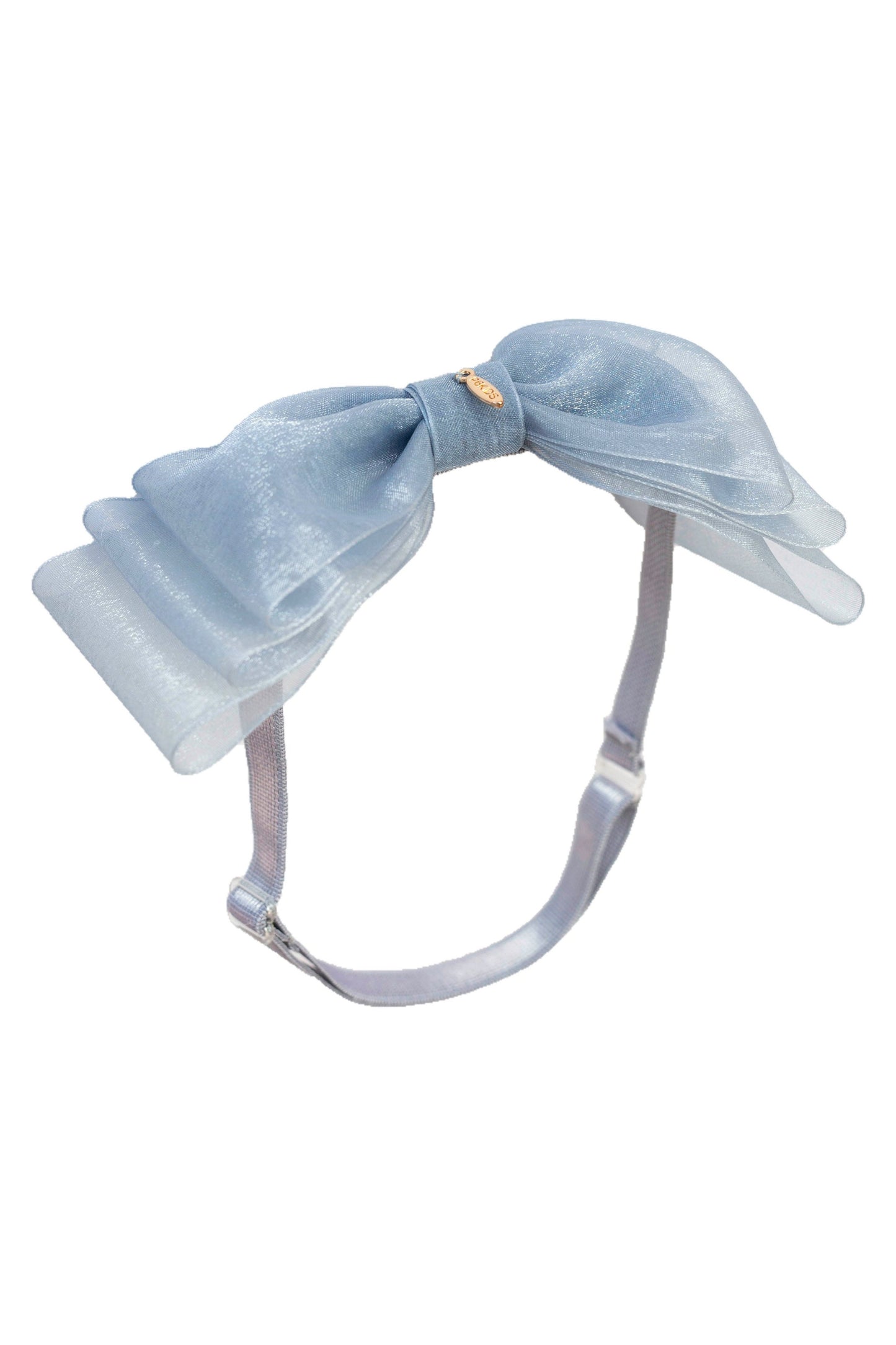 Heather Organza Wrap - Antique Blue (Handmade in the USA!)