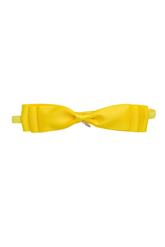 Heather Satin Wrap - Yellow