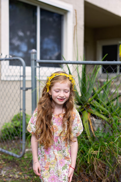 Glass Dancer Headband - Yellow