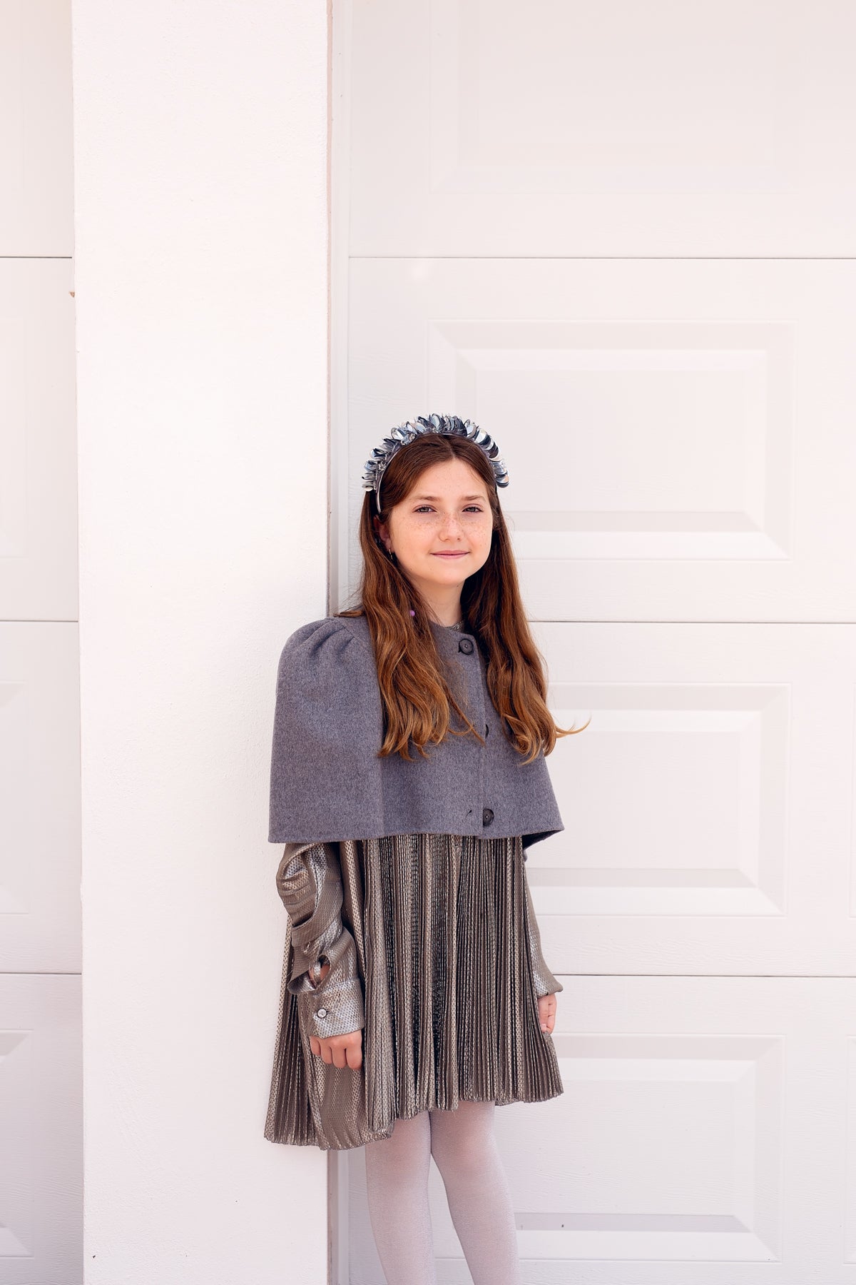 Sequin Blooms Headband - Pink