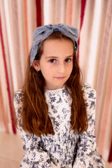 Primrose Bow Headband - White (Handmade in the USA!)