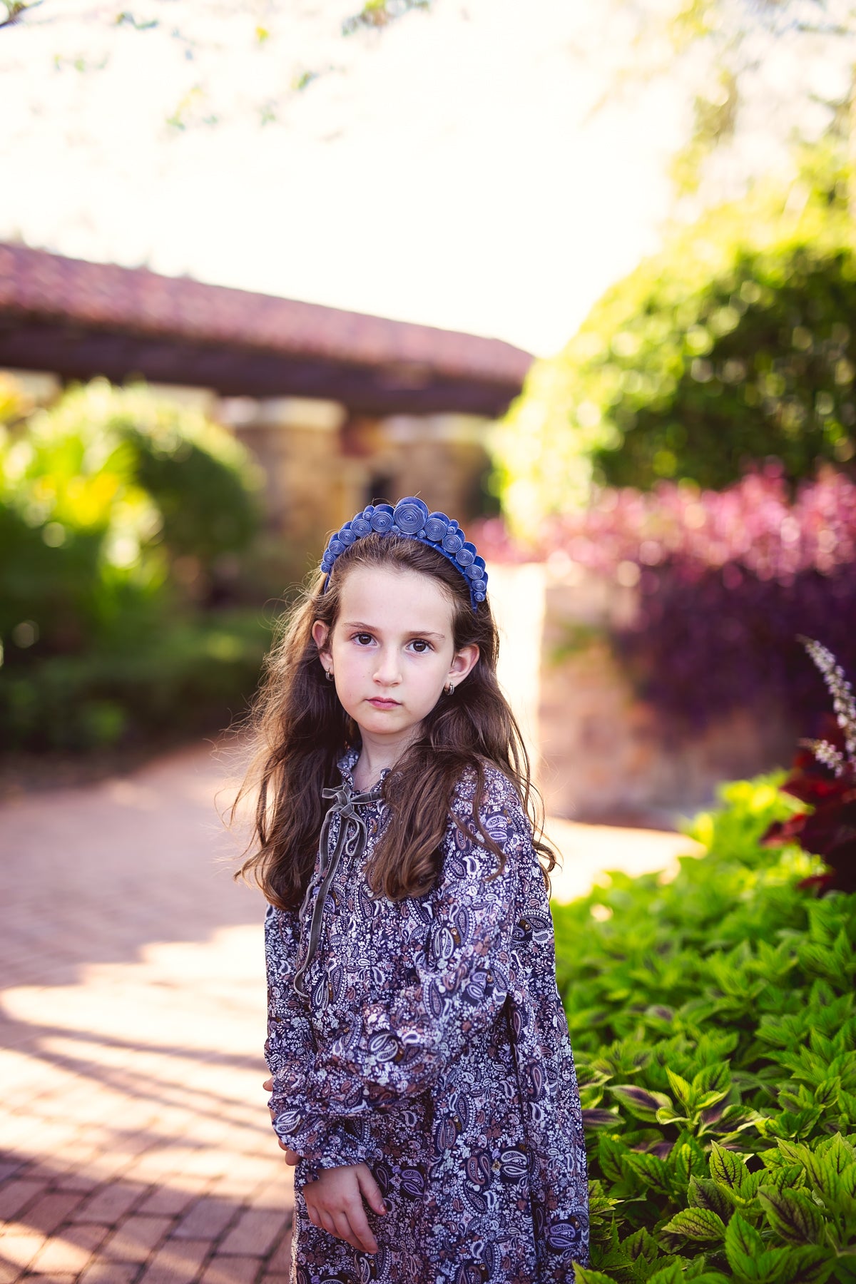 Spiral Headband - White Velvet