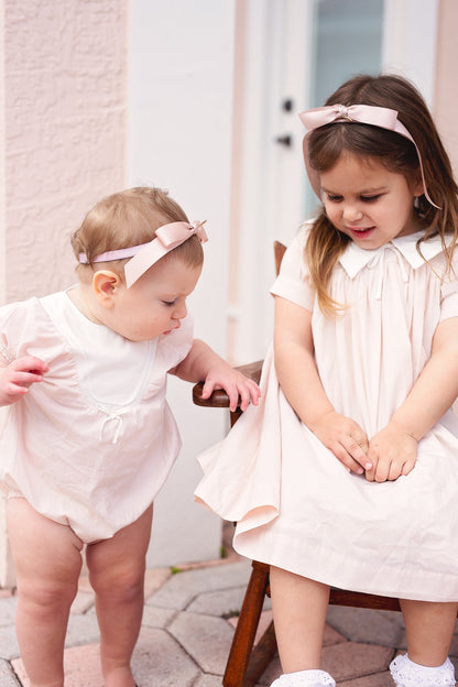 Matilda Satin Headband - Ivory