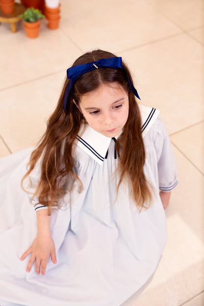 Matilda Satin Headband - Ivory