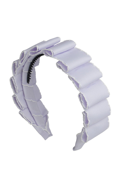 Layered Moonstitch Headband - Lilac