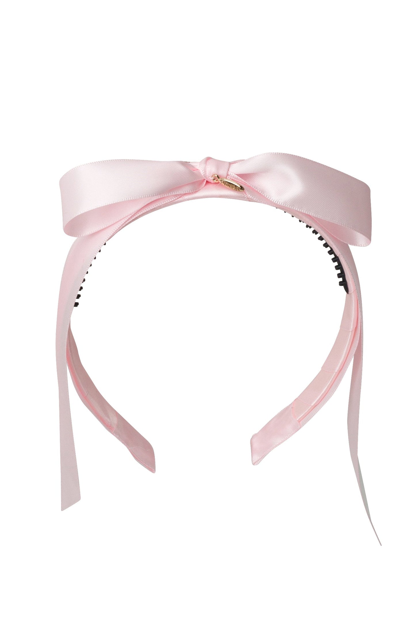 Matilda Satin Headband - Powder Pink