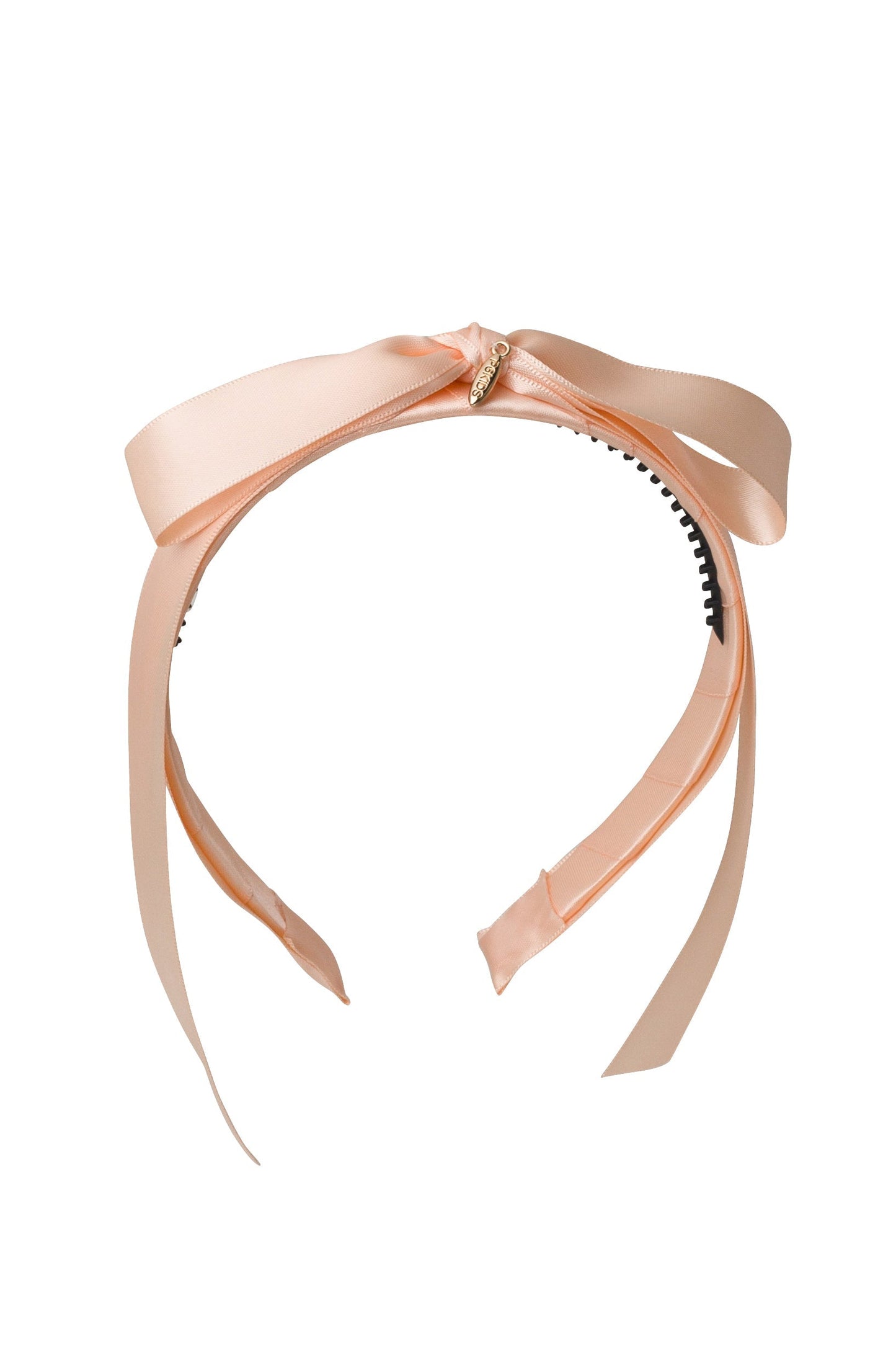 Matilda Satin Headband - Petal Peach