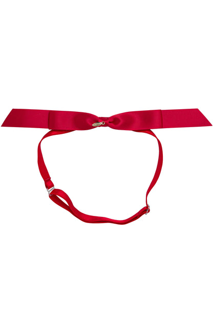 Matilda Satin Wrap - Red