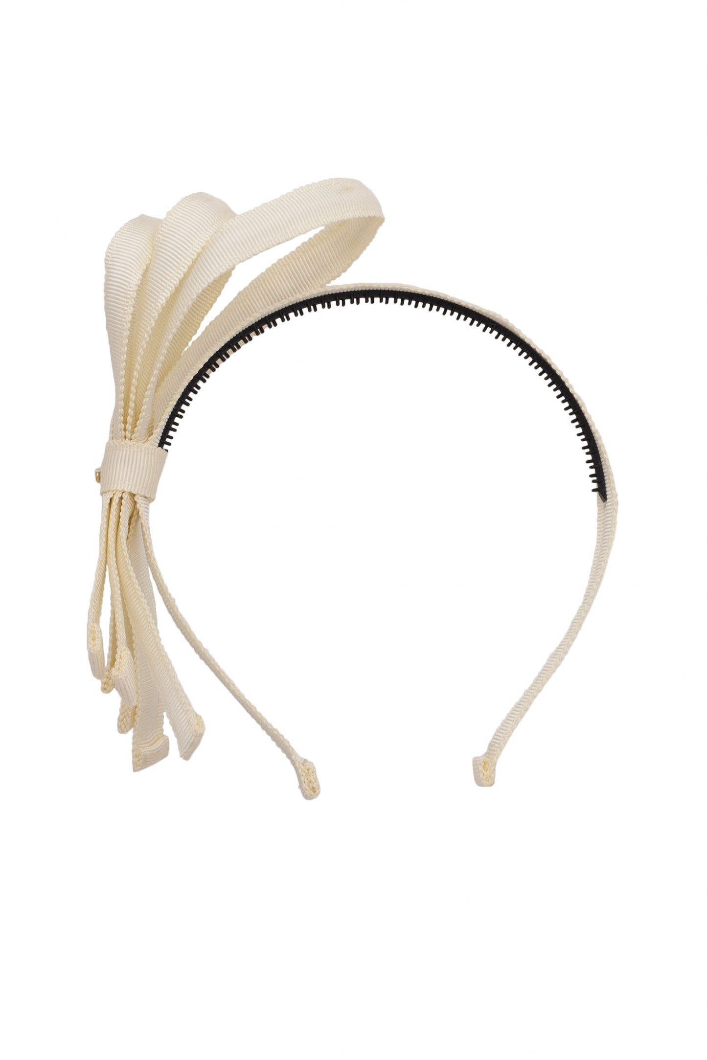 Petersham Loops Headband - Ivory