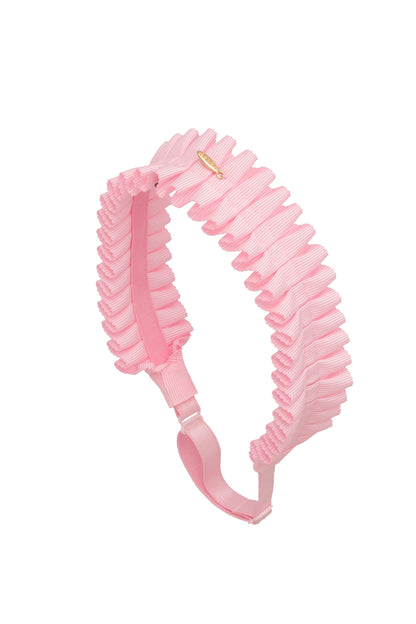 Pleated Palm Wrap - Pink