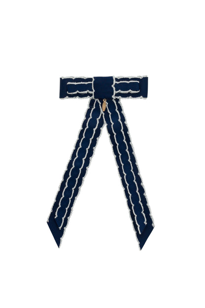 Rebecca Moonstitch Clip - Navy