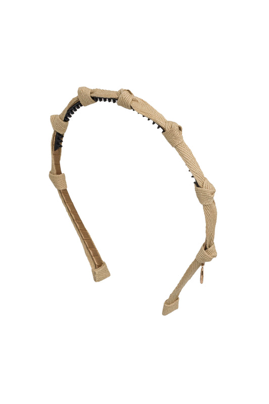 Rosebud Headband - Sand