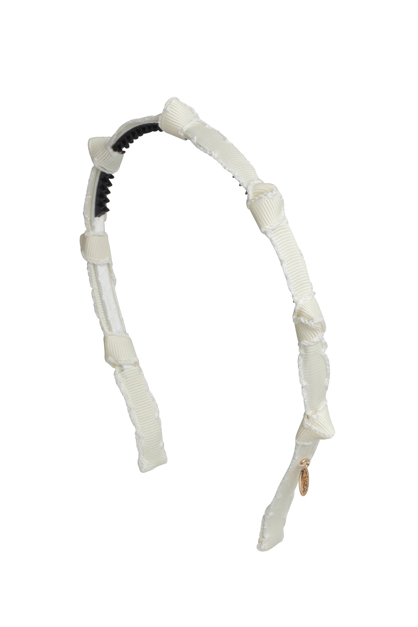 Rosebud Moonstitch Headband - Ivory