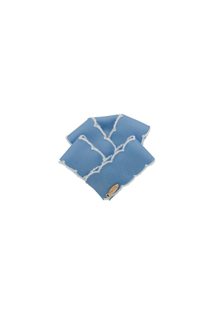 Spanish Dancer Moonstitch Clip - French Blue