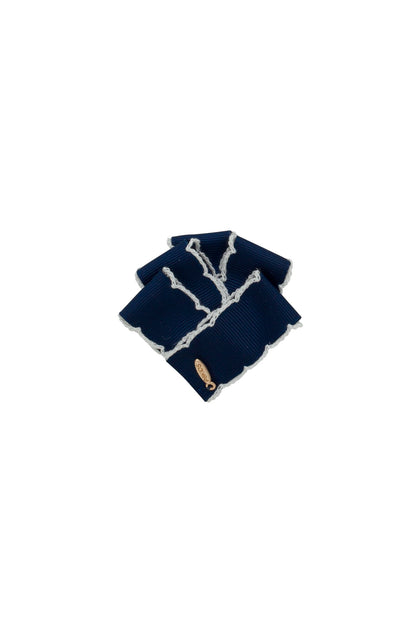 Spanish Dancer Moonstitch Clip - Navy