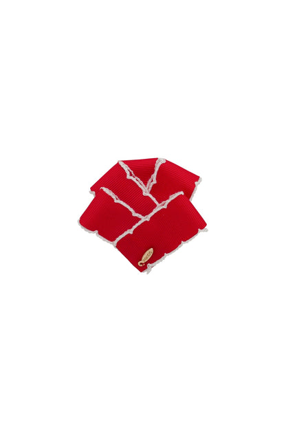 Spanish Dancer Moonstitch Clip - Red