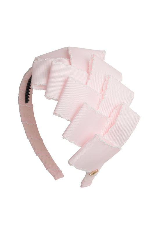 Spanish Dancer Moonstitch Headband - Powder Pink