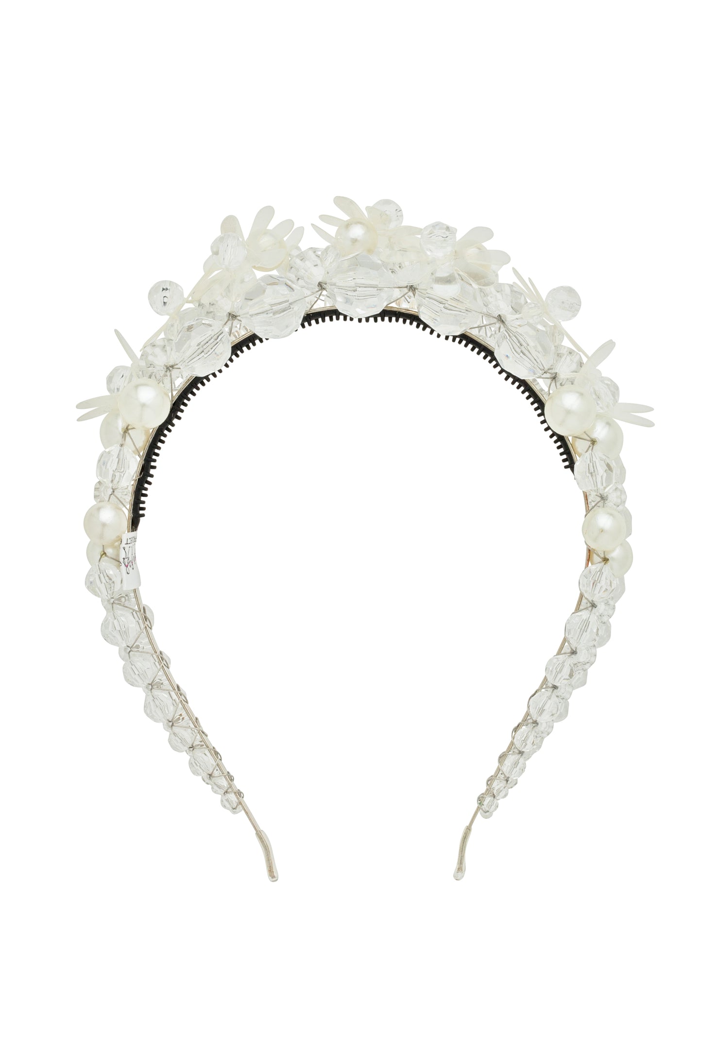 Buds & Blooms Headband - Crystal Clear