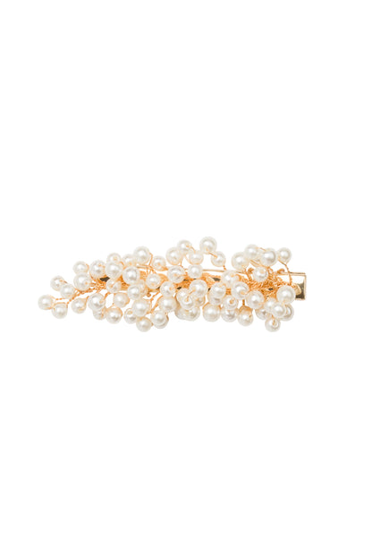 Baby's Breath Royal Clip - Pearl