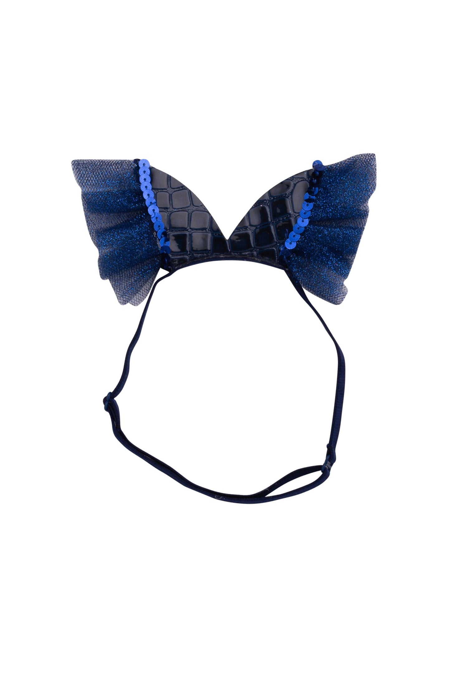 Elegant Butterfly Wrap - Navy