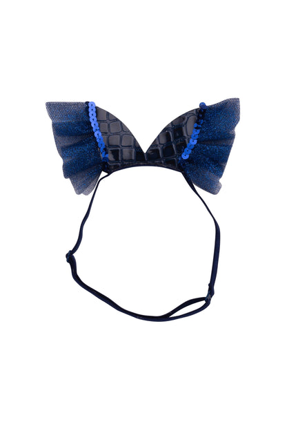 Elegant Butterfly Wrap - Navy