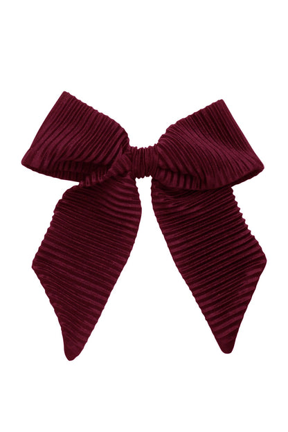 Elegant Clip - Burgundy Wine