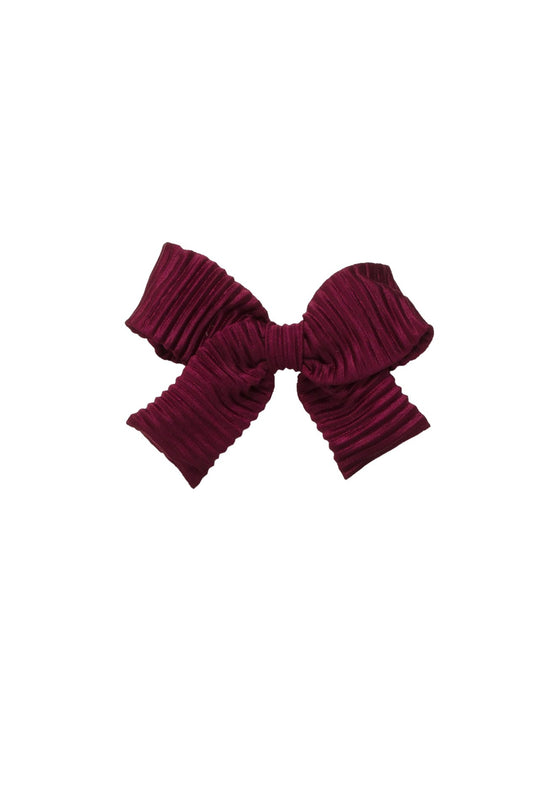 Elegant Mini Clip - Burgundy Wine