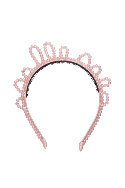 Glass Princess Headband - Pink