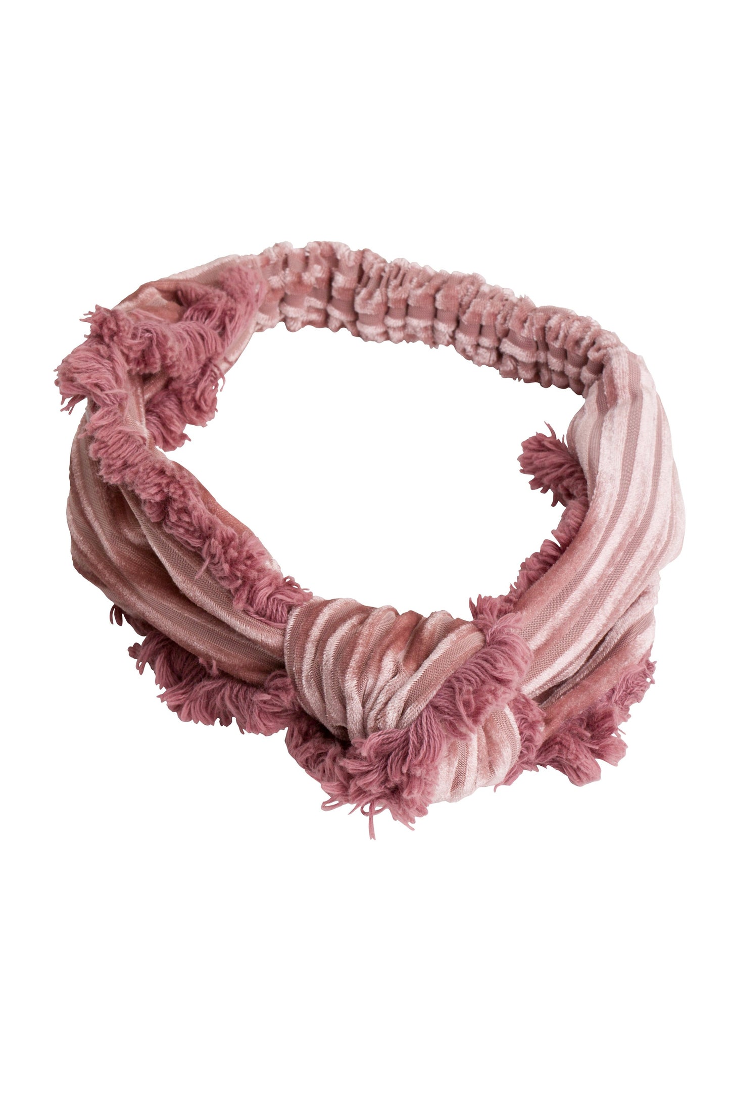 Knot Fringe Wrap - Light Rose - PROJECT 6, modest fashion