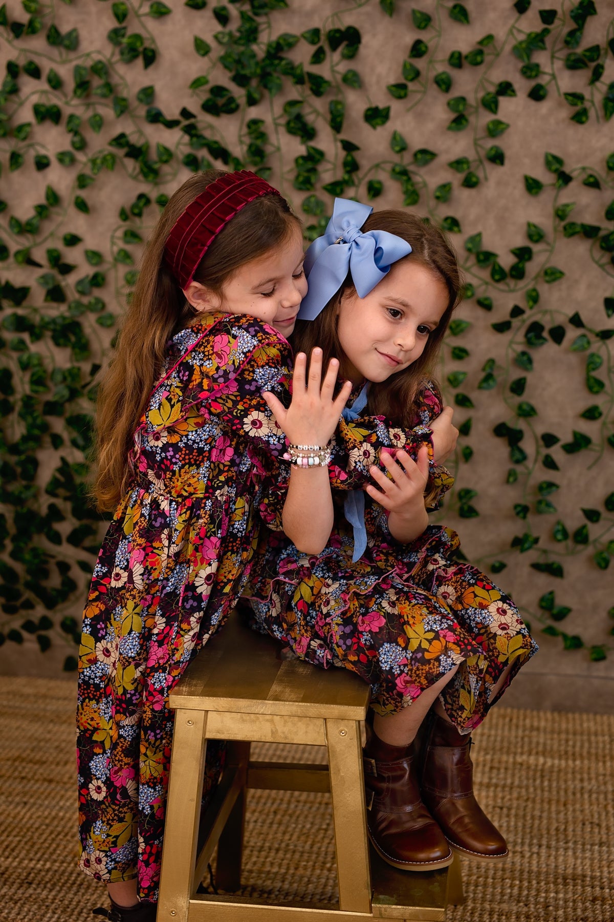 Pristine Pleats Headband - Burgundy