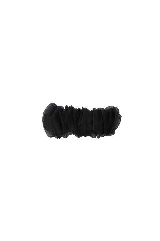 Organza Bunches Clip - Black