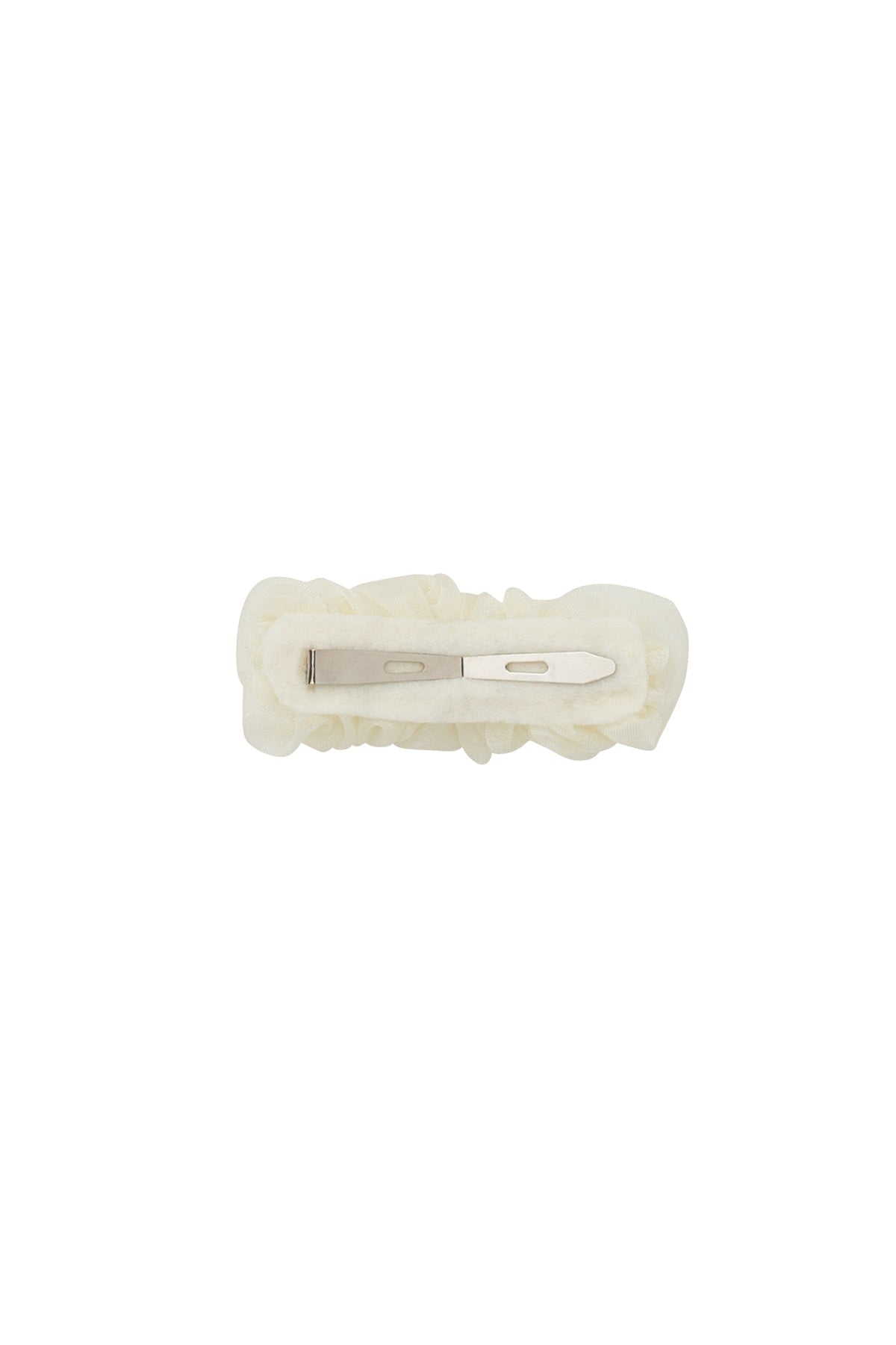 Organza Bunches Clip - Ivory