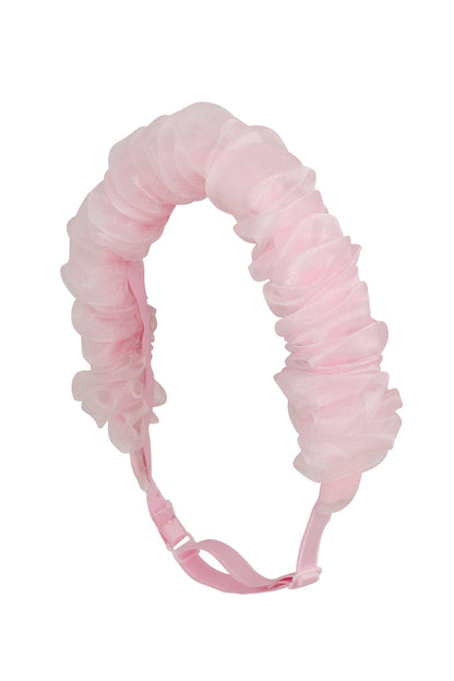 Organza Bunches Wrap - Pink