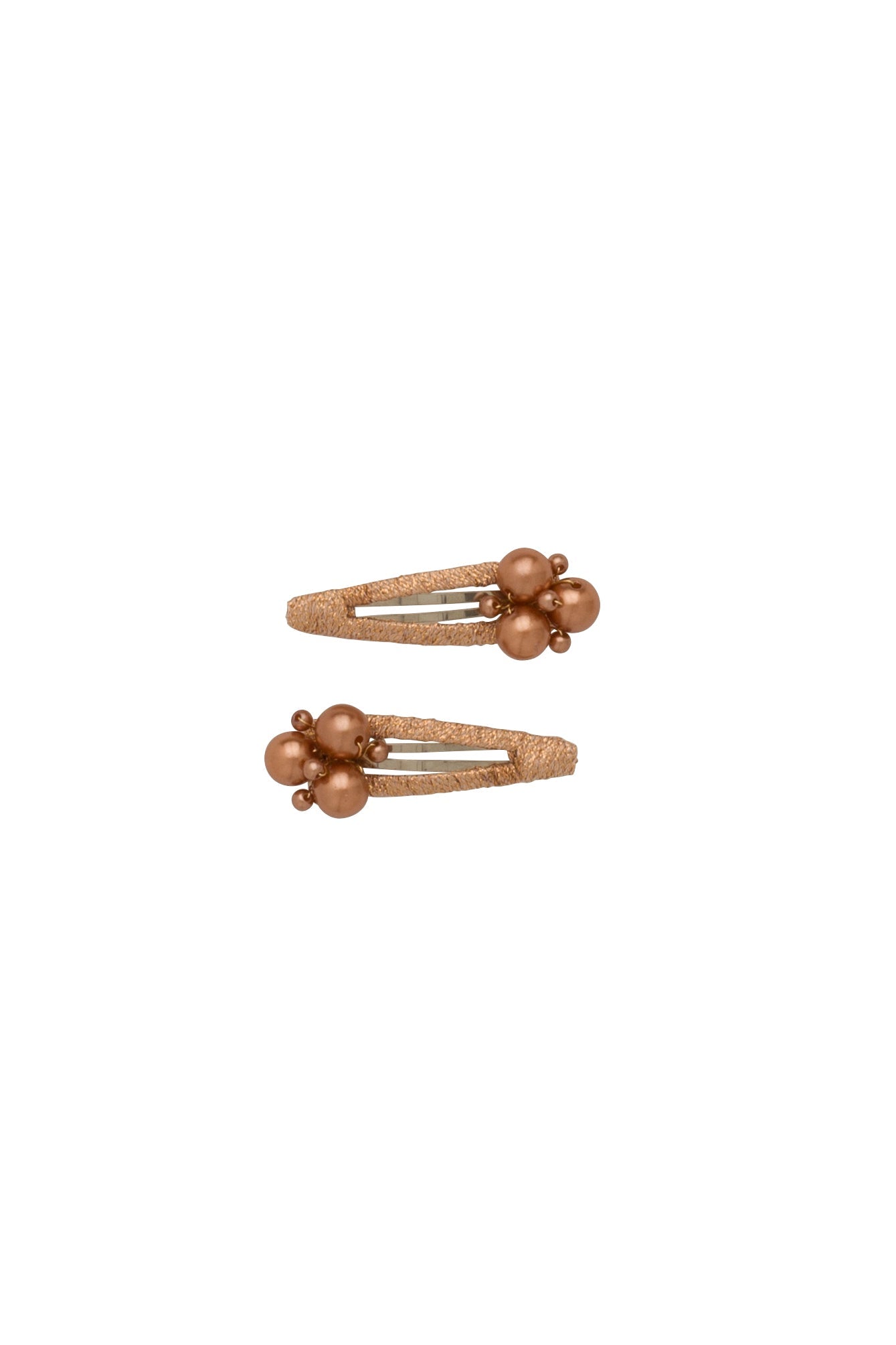 Pearl Lily Clip Set of 2 - Bronze