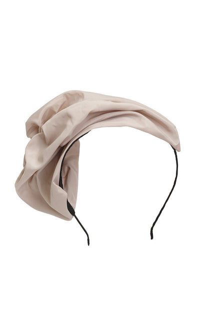 Petit Hat - Taupe Taffeta - PROJECT 6, modest fashion