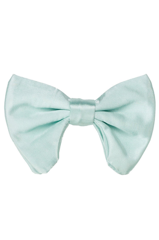 Avant Garde Bowtie - Mint Satin - PROJECT 6, modest fashion