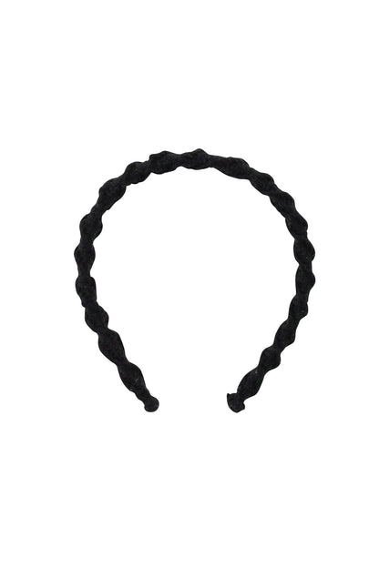 Spiral Headband - Black