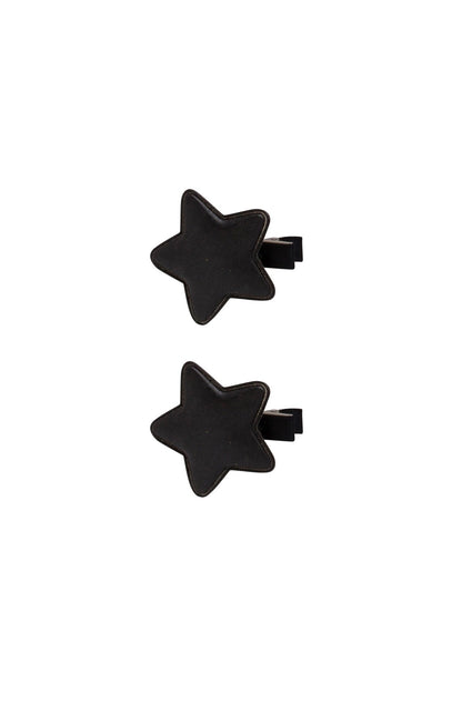 Star Clip Set of 2 - Black