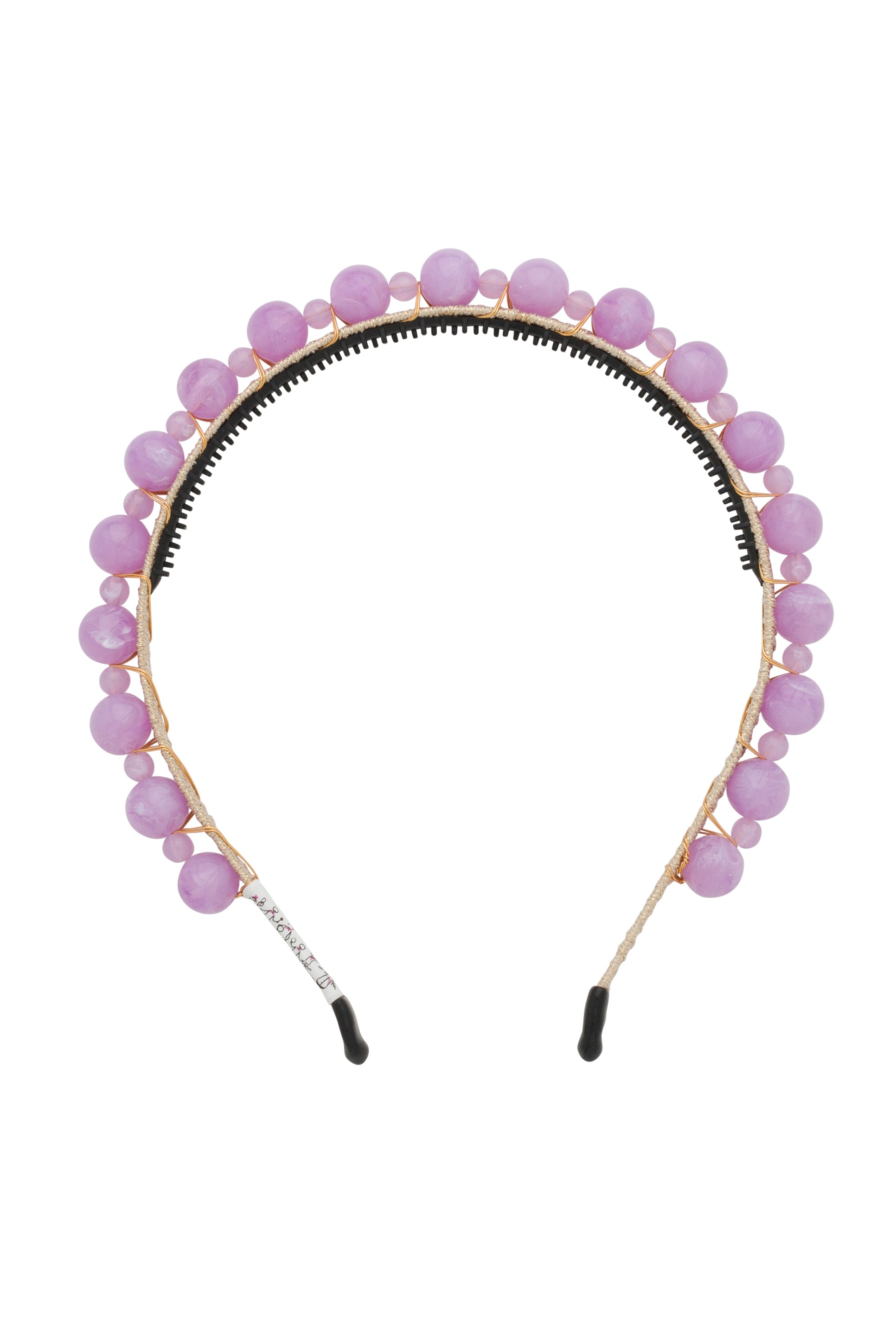 Uneven Marbles Headband - Purple – Project6NYKids